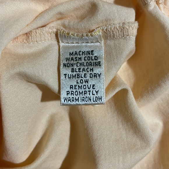 Fairway & Greene Men’s Golf Polo Shirt Size XL 100% Cotton Logo Light Yellow - Picture 6 of 6